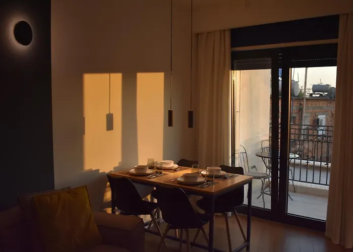 Tam Skanderbeg Square Mozart Center No5 公寓 地拉那